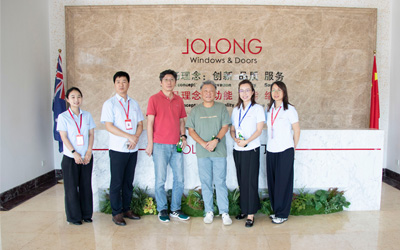 Deepening Industry Exchange: Centurion Group Delegation Visits Jolong Windows & Doors